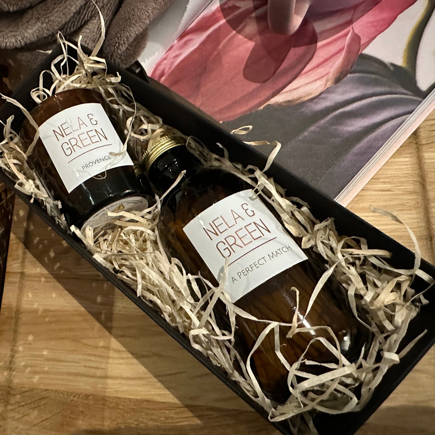 Small Gift Box - Votive Candle & A Perfect Match