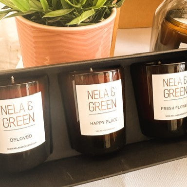 Trio of Small Votive Candles