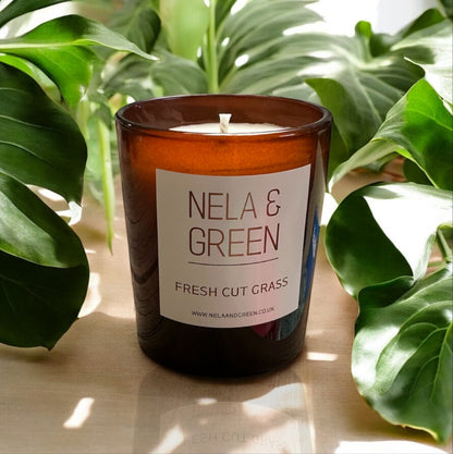 Fresh Cut Grass Luxury Scented Candle