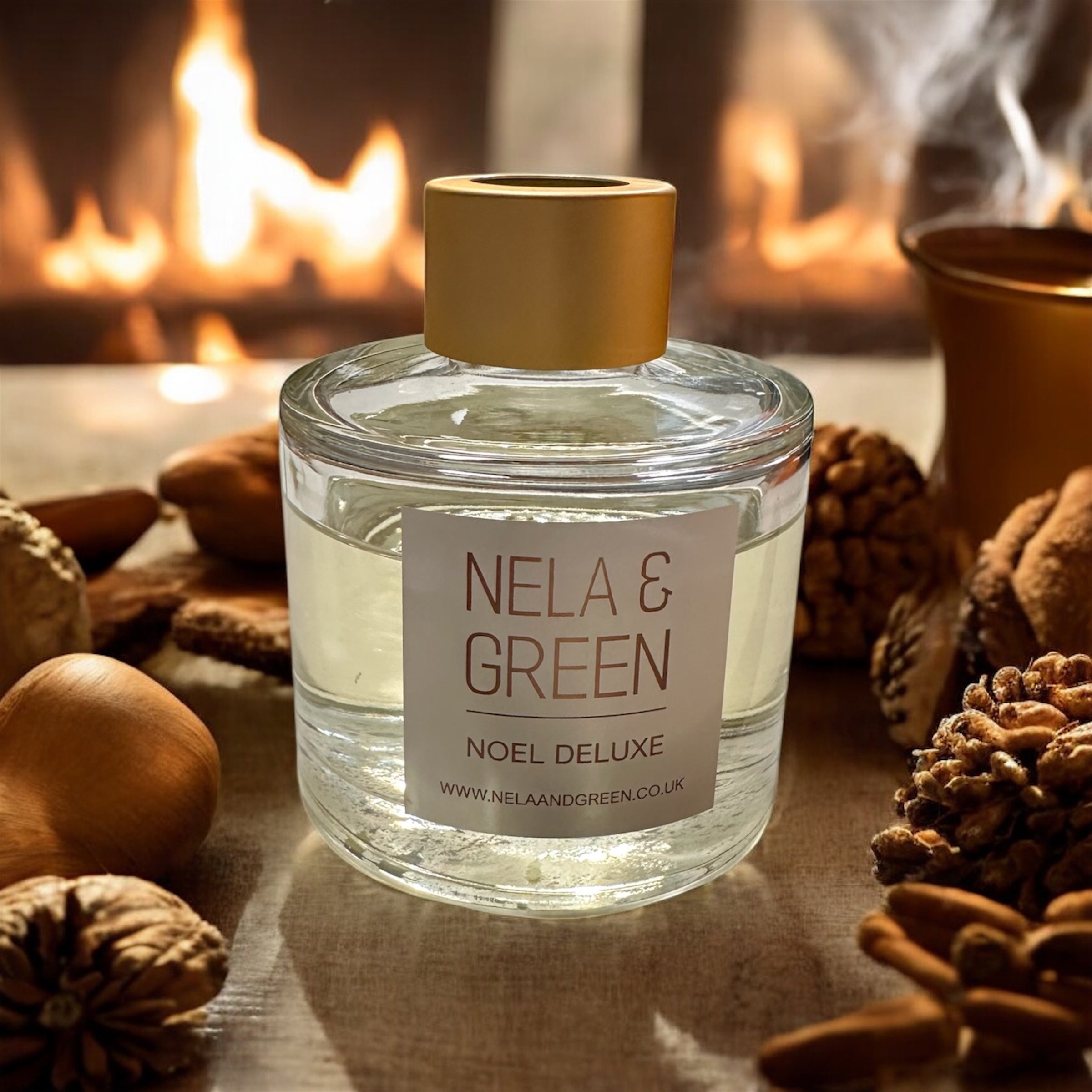 Noel Deluxe Reed Diffuser – Nela & Green