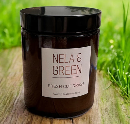 Fresh Cut Grass Luxury Scented Candle
