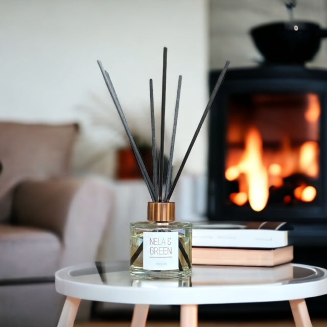Fireside Reed Diffuser – Nela & Green