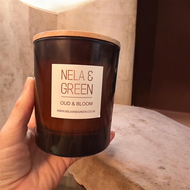 Oud & Bloom Luxury Scented Candle