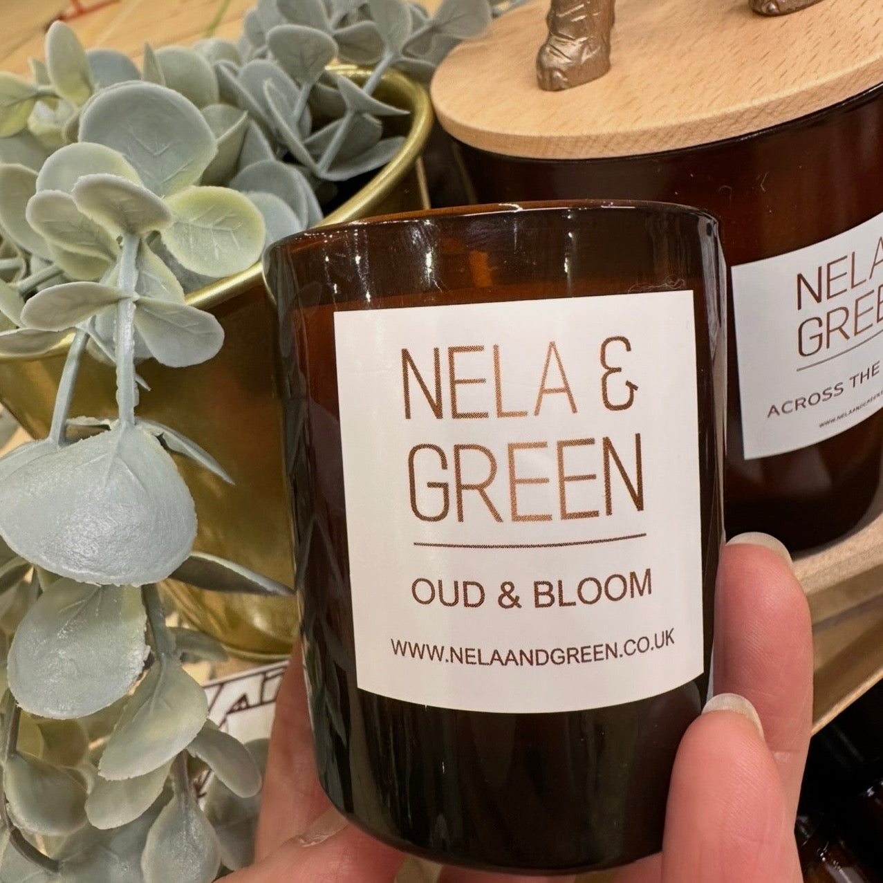 Oud & Bloom Luxury Scented Candle