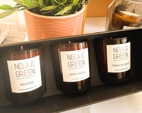 Trio of Small Votive Candles