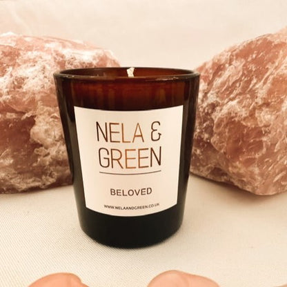 Beloved Luxury Scent Candle, Reed Diffuser and Room & Linen Spray